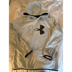 Under Armoud grey hoodie size youth medium